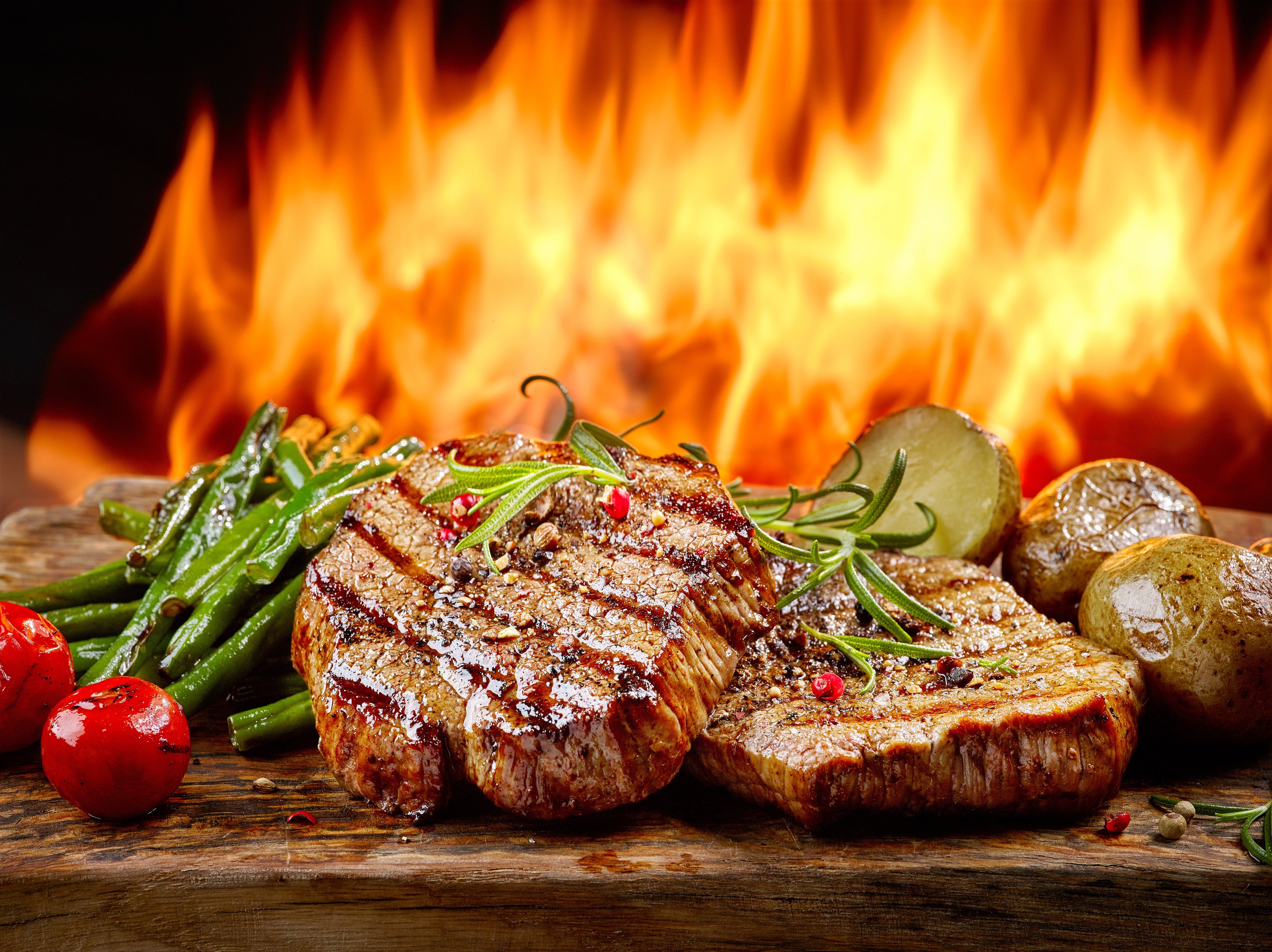 Cortes a la parrilla — maridaje de vino con carnes rojas