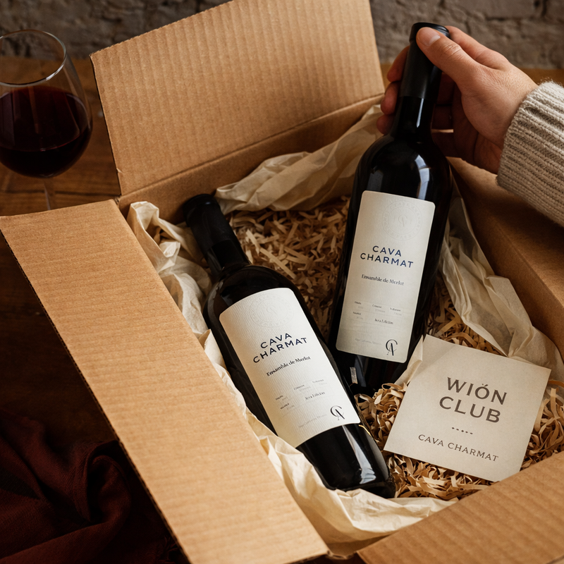 Caja de vinos Cava Charmat