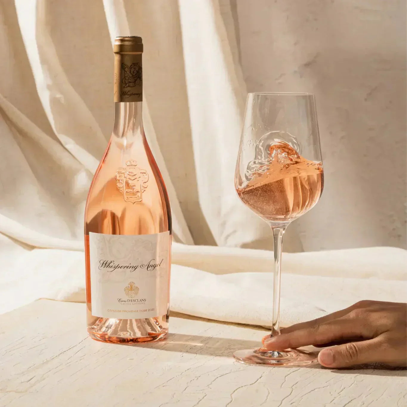 Copa de vino rosado — colección de vinos rosados Cava Charmat
