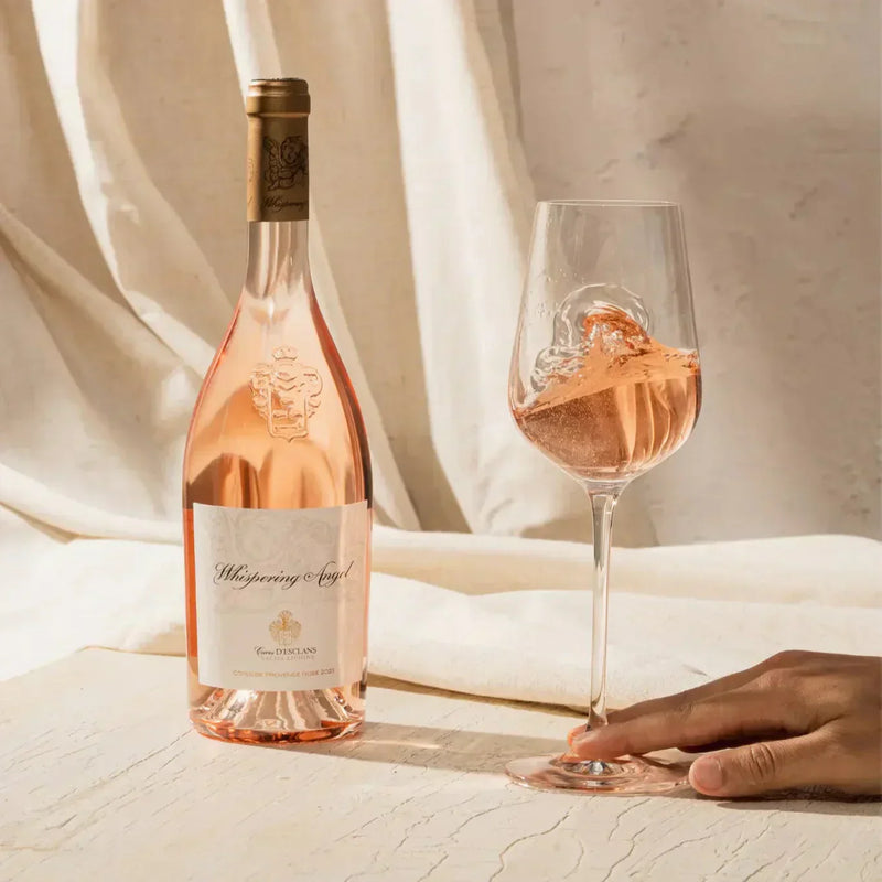 Copa de vino rosado — colección de vinos rosados Cava Charmat