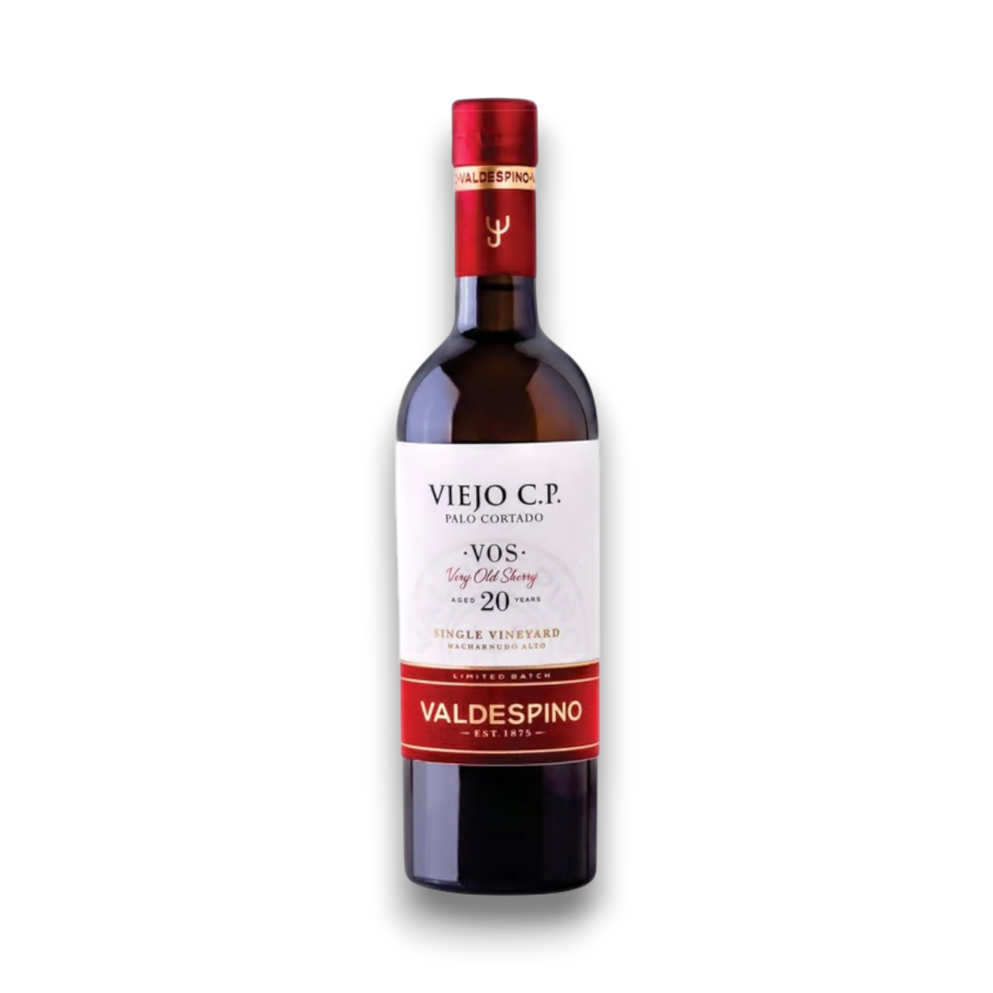 Botella de Palo Cortado Viejo C.P. VOS, Fortificados de Jerez, España