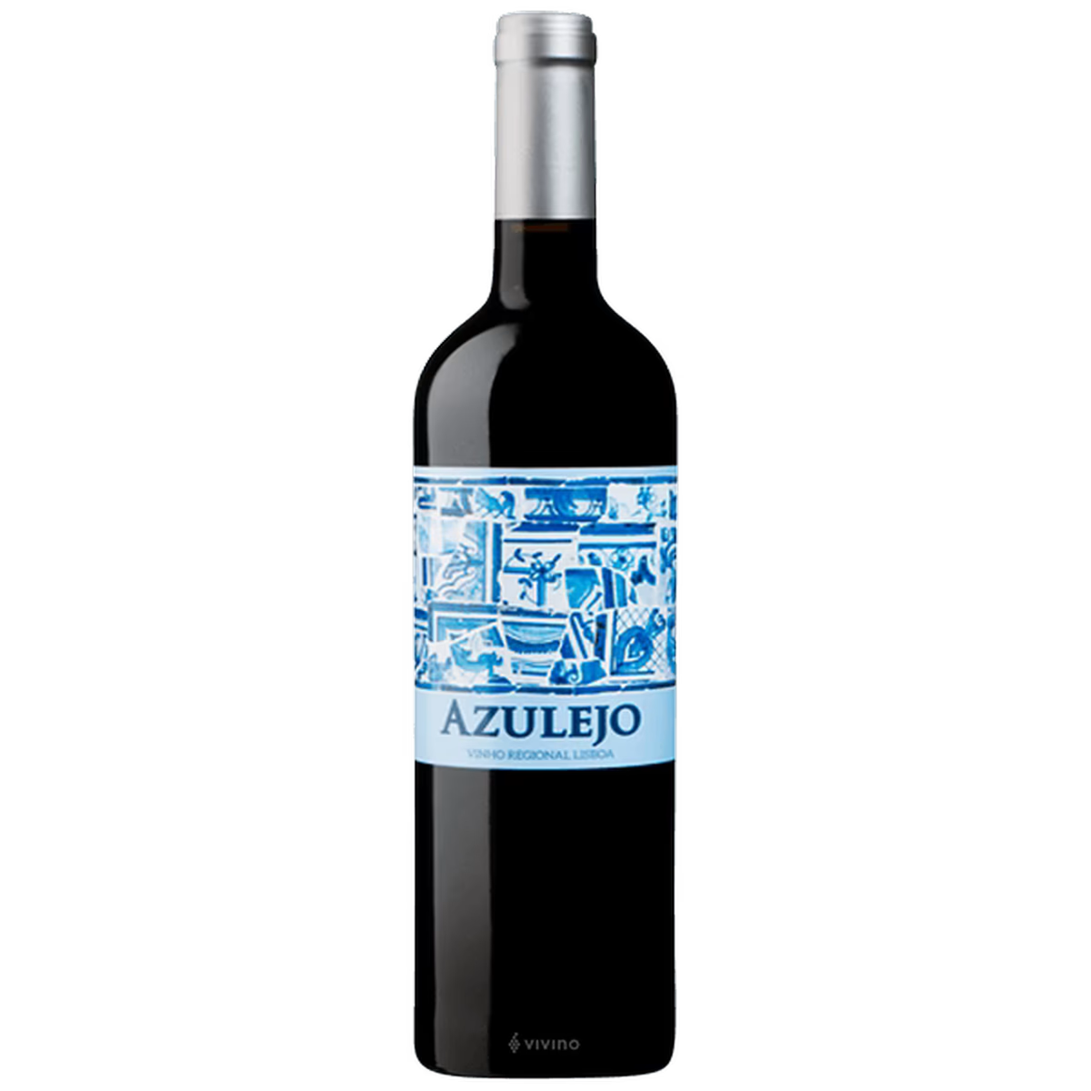 Botella de Azulejo Tinto, vino tinto