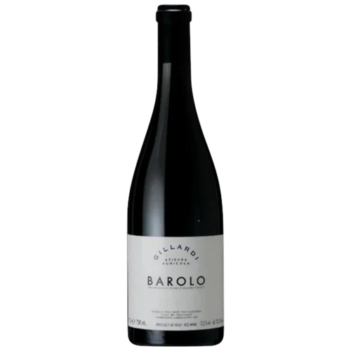 Botella de Barolo 2018 Gillardi, vino tinto de Nebbiolo de Barolo, Italia