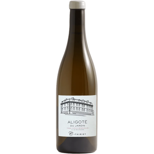 Botella de Bourgogne Aligoté Du Jardin, vino blanco de Borgoña, Francia