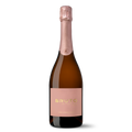 Botella de Bruto Rosado Espumoso, vino espumoso de Pinot Noir de Portugal