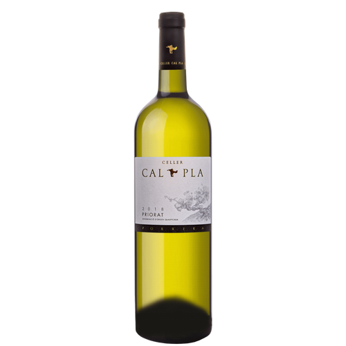 Botella de Cal Pla Blanco, vino blanco de Priorat, España