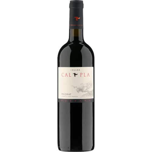 Botella de Cal Pla Tinto, vino tinto de Priorat, España