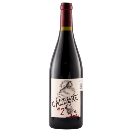 Botella de Calibre 12, vino tinto de Francia