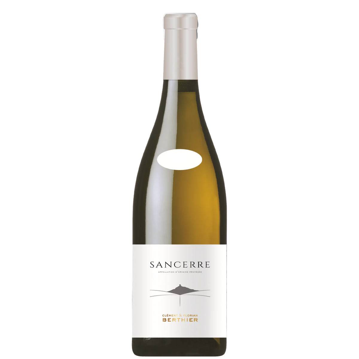 Botella de Clement & Florian Berthier Sancerre Blanc, vino blanco de Sauvignon Blanc de Francia