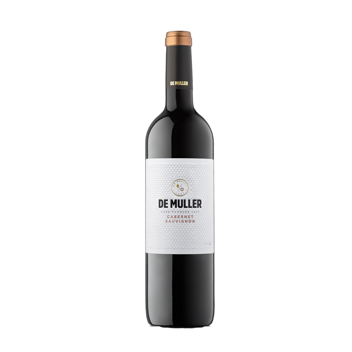 Botella de De Muller Cabernet Sauvignon, vino tinto de Cabernet Sauvignon de Priorat, España