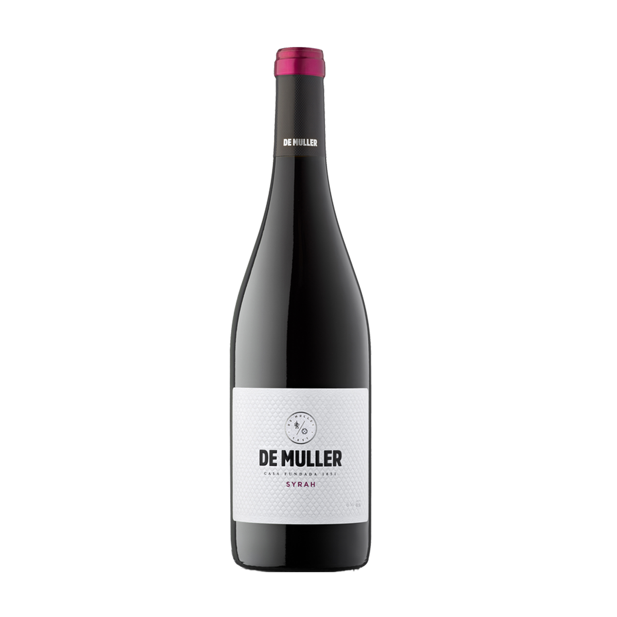 Botella de De Muller Syrah, vino tinto de Syrah de Priorat, España