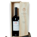 Botella de Dos Mundos Magnun, vino tinto de Tempranillo de Ribera del Duero, España
