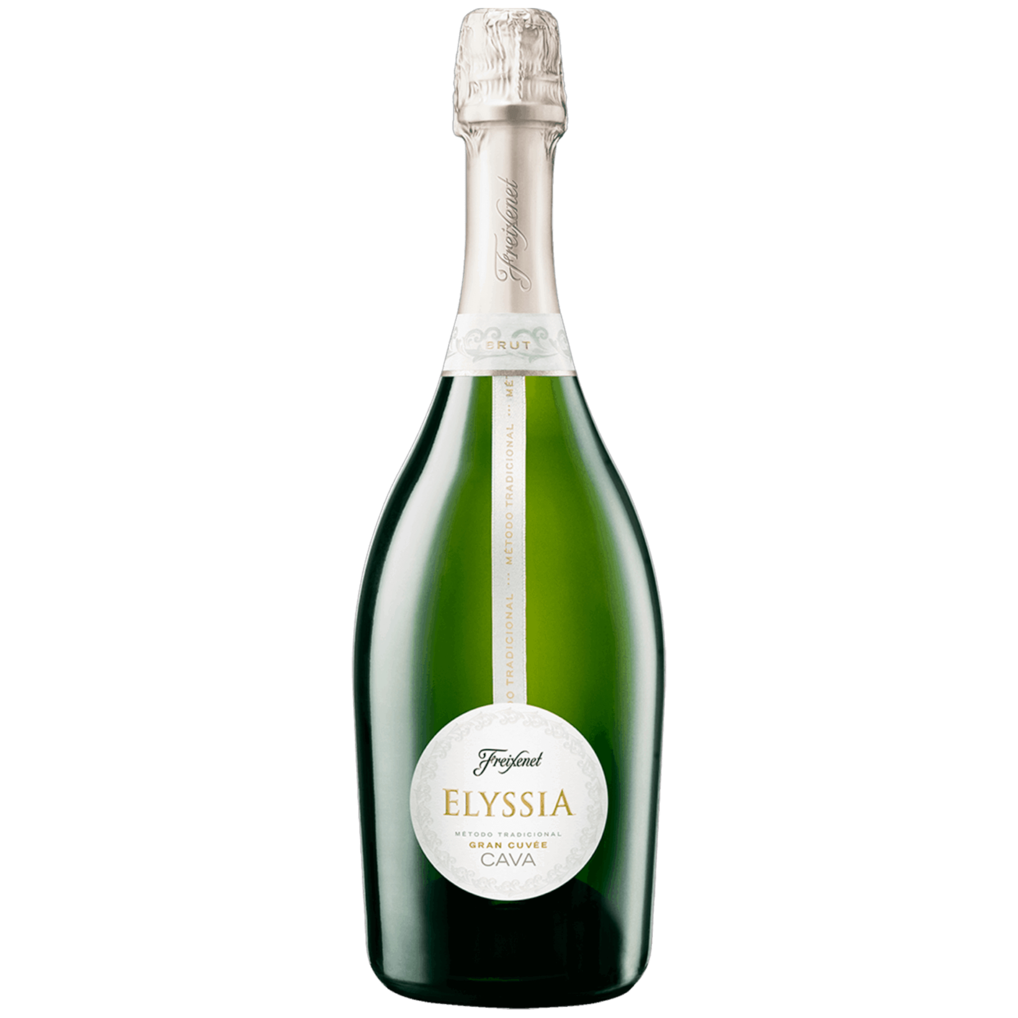 Botella de Freixenet Elyssia, vino espumoso de Cava de Cava, España