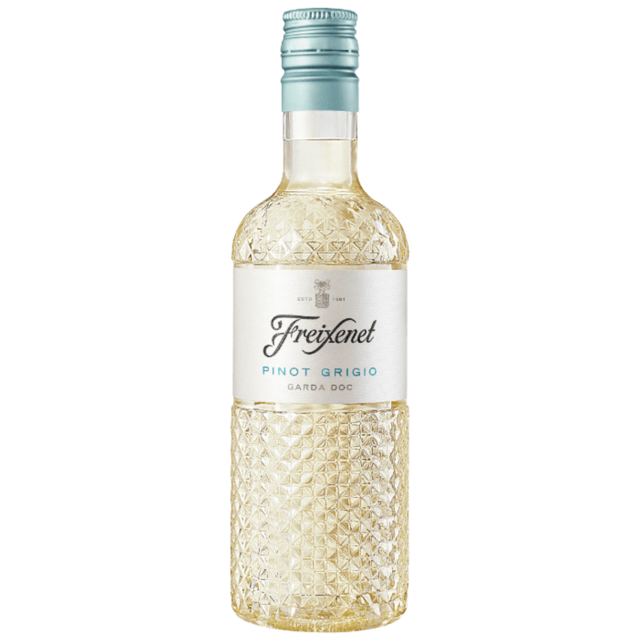 Botella de Freixenet Pinot Grigio Mini, vino blanco de Italia