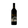 Botella de Maco Merlot, vino tinto de Merlot de Valle de Guadalupe, México