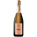 Botella de Mestres Rosat, vino espumoso de Cava de Cava, España