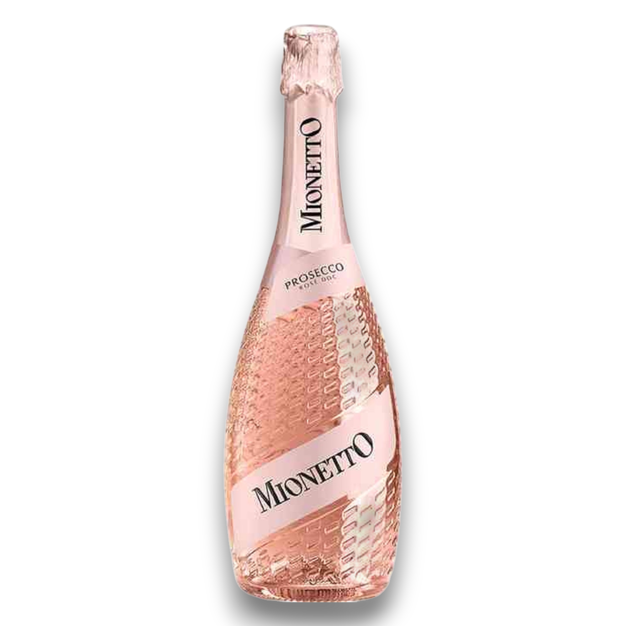 Botella de Mionetto Cuvée Sergio Rosé Extra Dry, vino espumoso de Prosecco de Prosecco, Italia