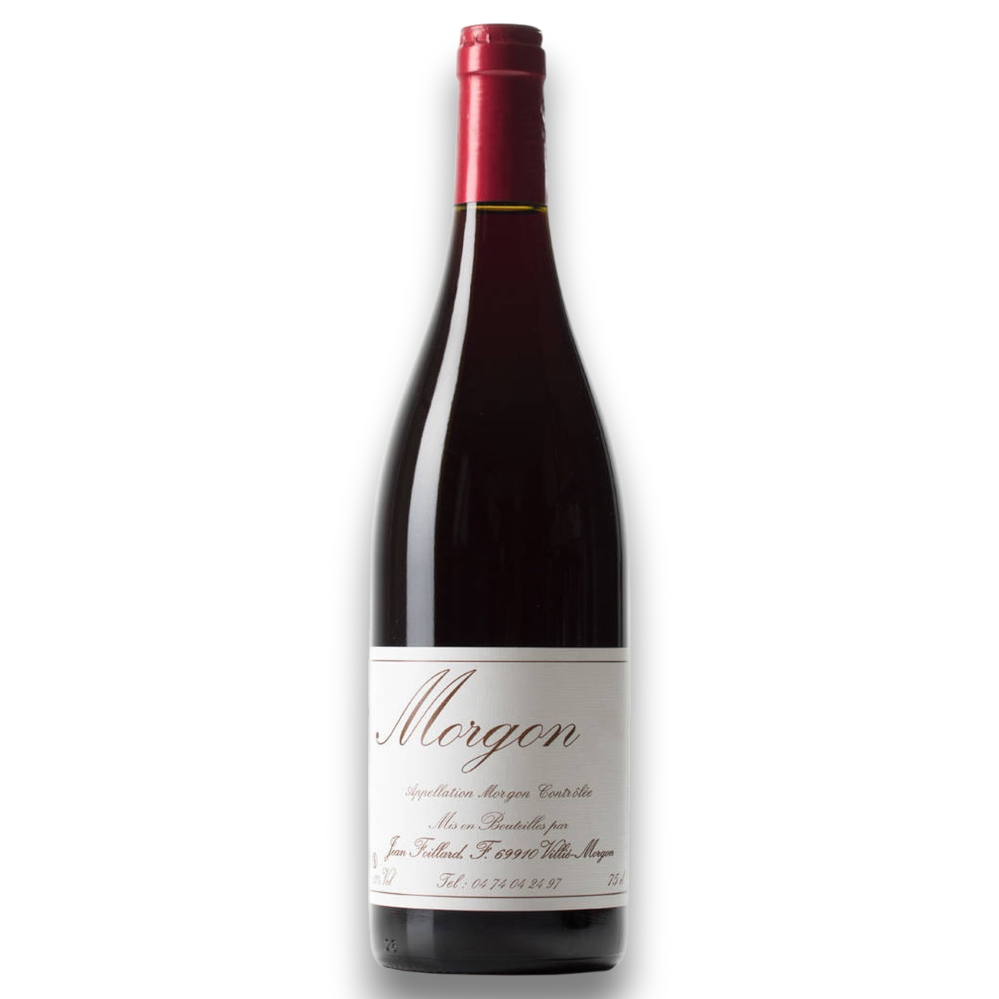 Botella de Morgon Cuvée Classique 2022, vino tinto de Beaujolais, Francia