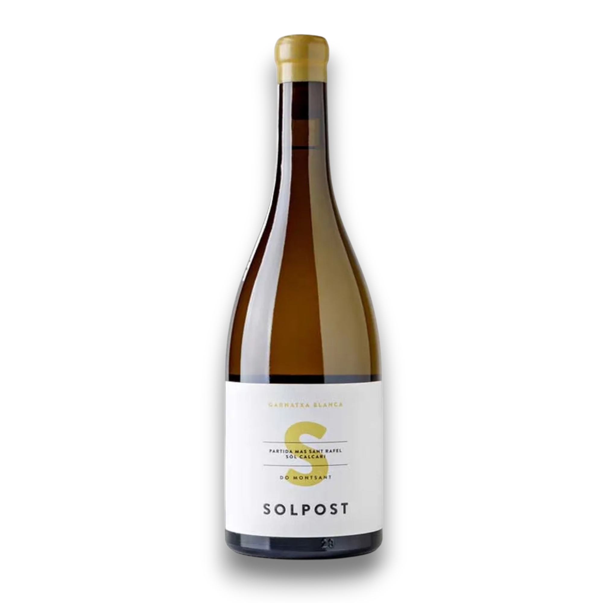 Botella de Solpost Blanco, vino blanco