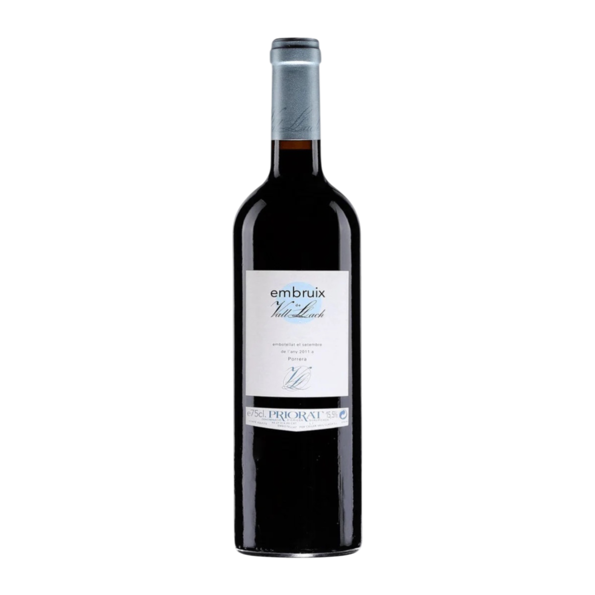 Botella de Embruix Vall Llach, vino tinto de Grenache de Priorat, España