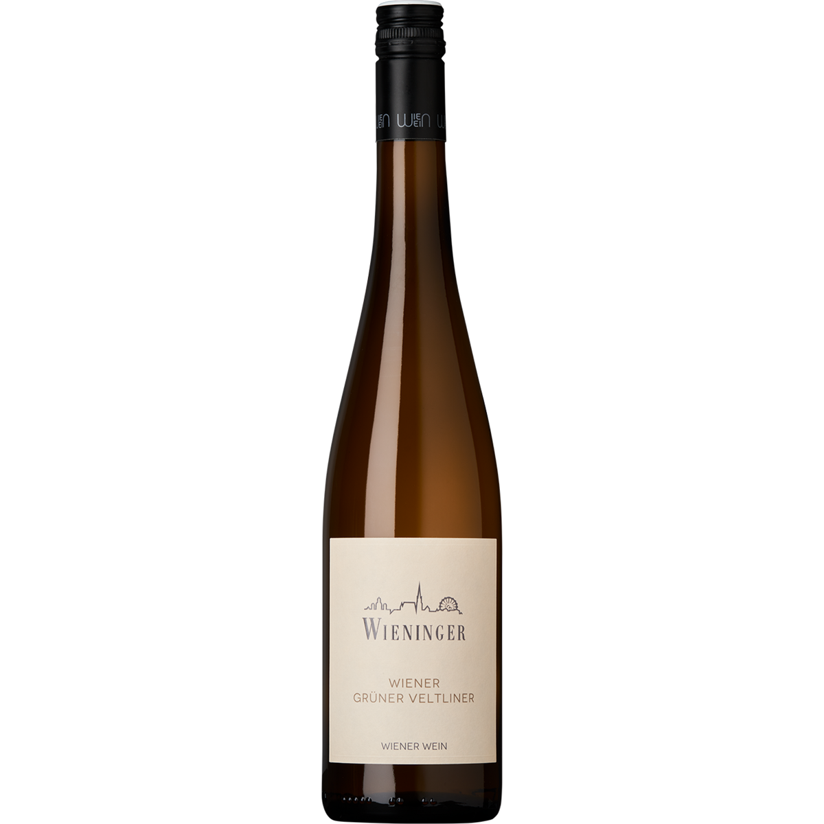 Botella de Wieninger, vino blanco de Austria