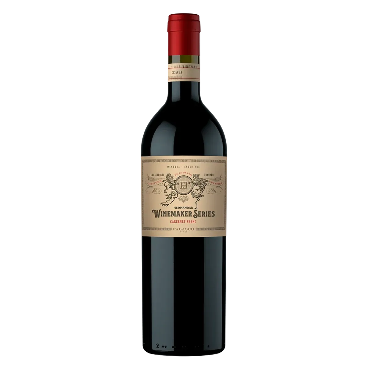 Botella de Winemakers Gran Reserva Cabernet Franc, vino tinto de Cabernet Franc de Argentina