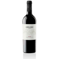 Botella de Orube Crianza, vino tinto de Tempranillo de Rioja, España