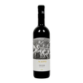 Botella de Aglianico Tritan, vino tinto de Italia